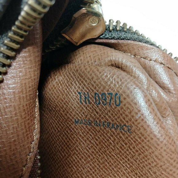 Authentic Louis Vuitton Shoulder Bag Nile Brown Monogram Used LV Handbag Vintage - Picture 4 of 14